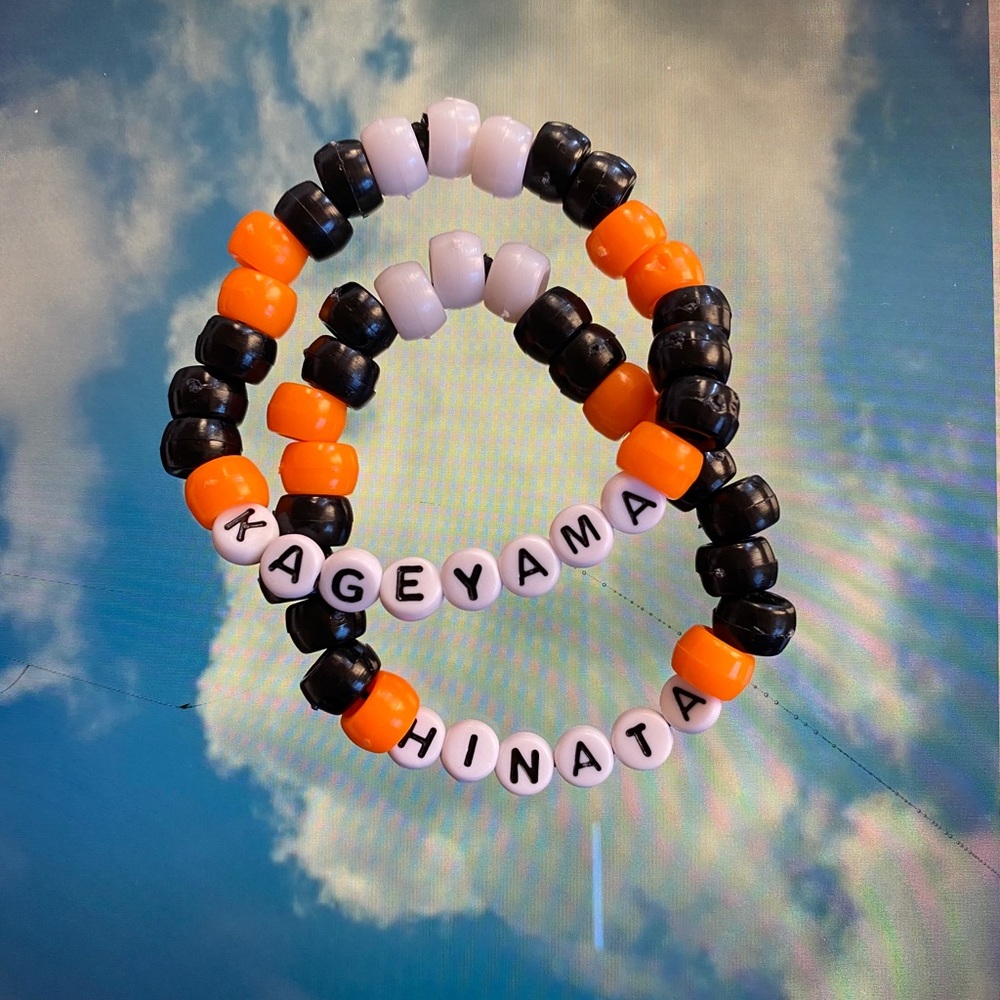 Kageyama Hinata Friendship Bracelet Haikyuu Duo